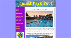 Desktop Screenshot of forestparkpool.info