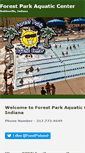 Mobile Screenshot of forestparkpool.org